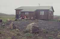 The hut where we had lunch on the first day
