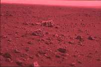 We had lunch on Mars! (OK so I messed with the colours a bit)