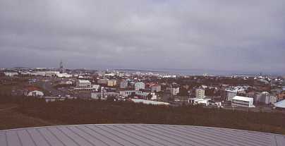 Reykjavík from the Pearl Centre