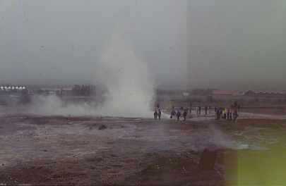 Strokkur - erupts every few minutes