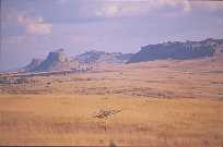 Isalo Park from the eclipse viewing site