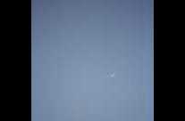 The Moon and Venus about 6am 18th June 2001 from Ihose-Besoa