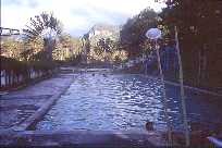The wonderful thermal baths at Ranomafana