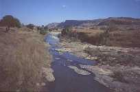 Washing in the river