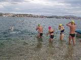 Start of last swim first day