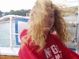 Deb's bad hair day!