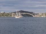 Sailing to Krka Falls
