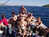 Group after lunch at Zirje