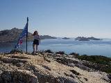 Deborah at top of Ravni Zakan