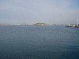 Looking from Zlarin to Prvic, before the swim