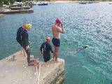 On the swim from Prvic to Tijat
