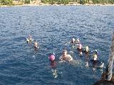 On the swim from Prvic to Tijat