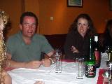 Pat & Helen at the Big Fish meal