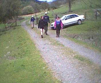 The long walk back to the car