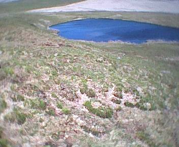 The blue lake